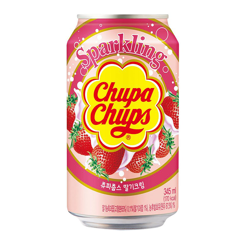 Levně Chupa Chups limonáda Strawberry Cream 250ml