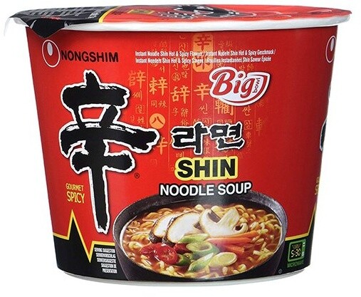 Nong Shim NongShim instantní nudlová polévka Shin Big Bowl 114g