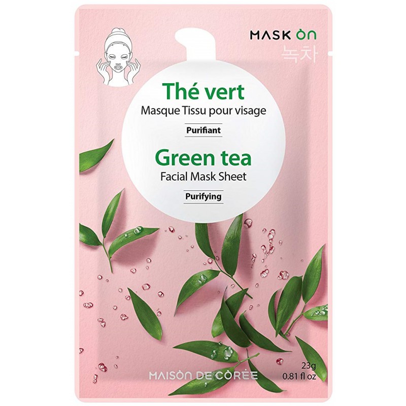 Levně Pleťová maska Green tea MAISON DE CORÉE 23g