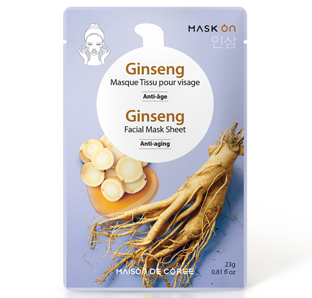 Levně Pleťová maska Ginseng MAISON DE CORÉE 23g