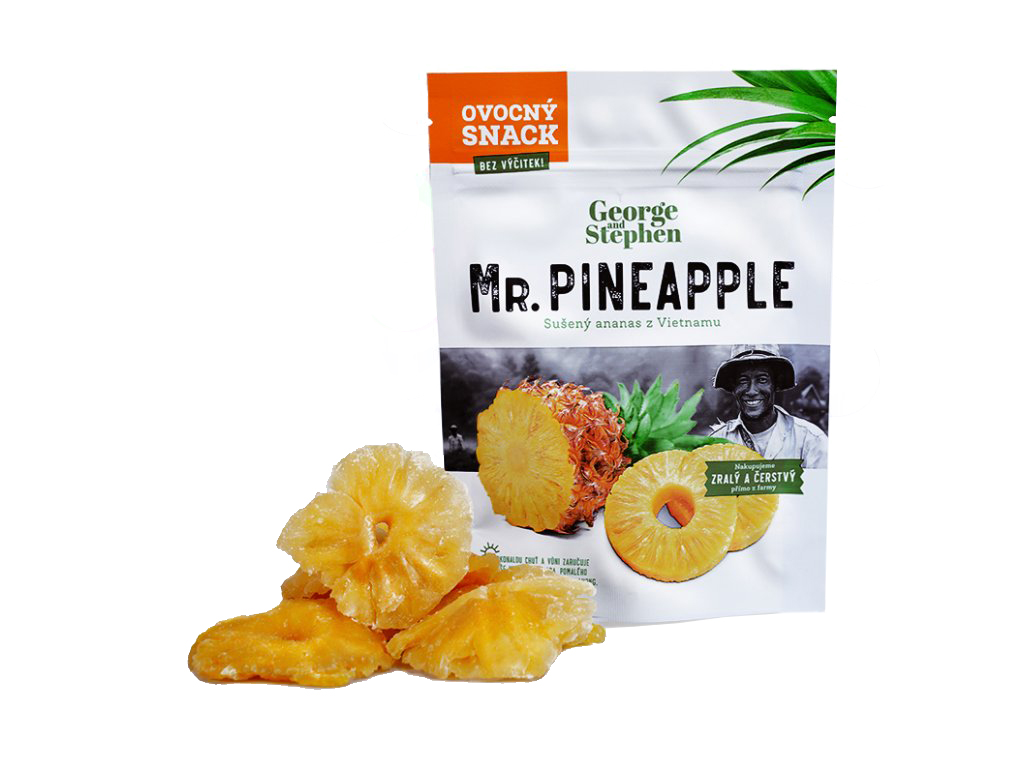 Levně Mr. Vietnam Mr. Pineapple sušený ananas 40g