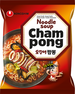 Levně Nong Shim NongShim instantní nudlová polévka Champong 124g