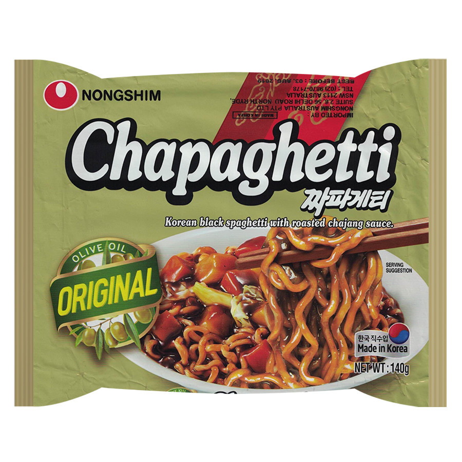 Levně Nong Shim NongShim instantní smažené nudle Chapaghetti 140g