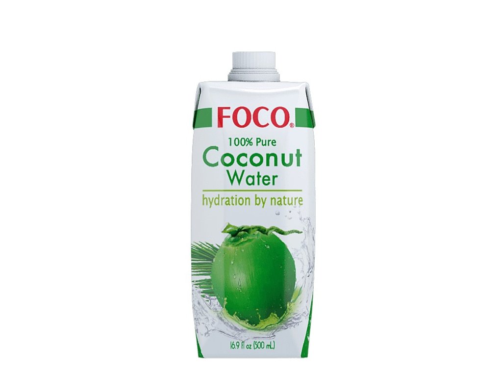 Foco 100% přírodní kokosová voda 330ml