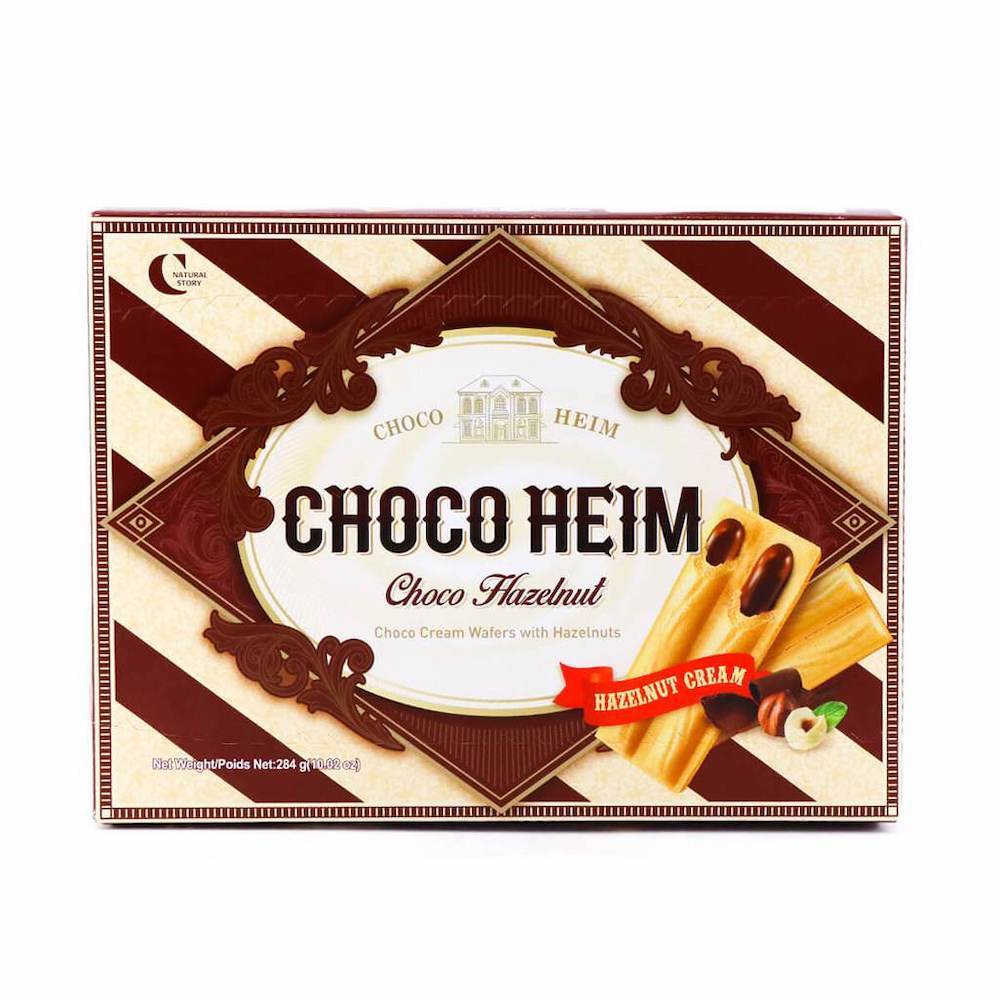 Crown Choco Heim korejské oplatky s lískooříškovým krémem 47g