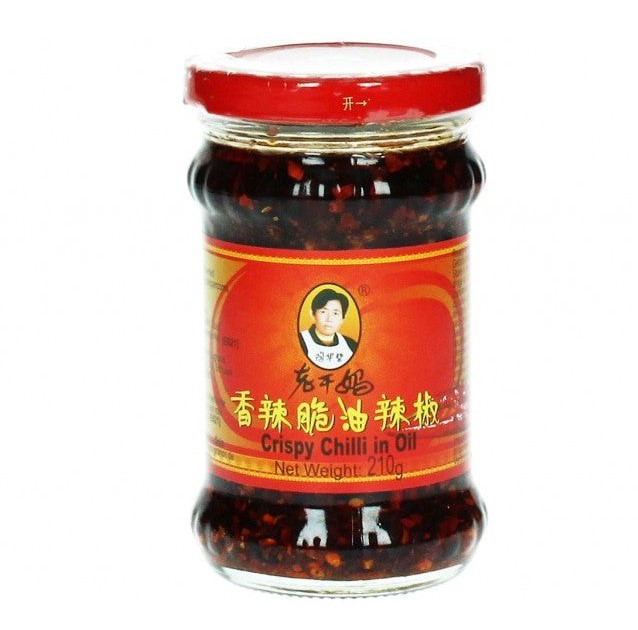Levně Křupavá cibulka v chilli oleji Lao Gan Ma 210g