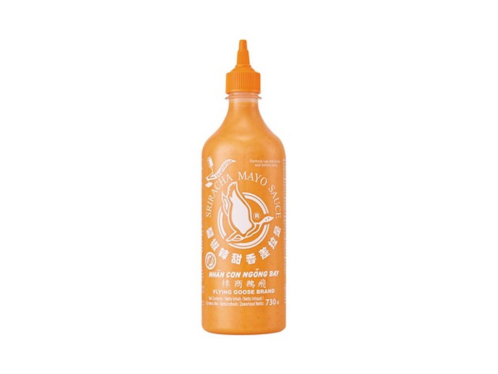 Levně Sriracha Mayo chilli majonéza Flying Goose 730ml