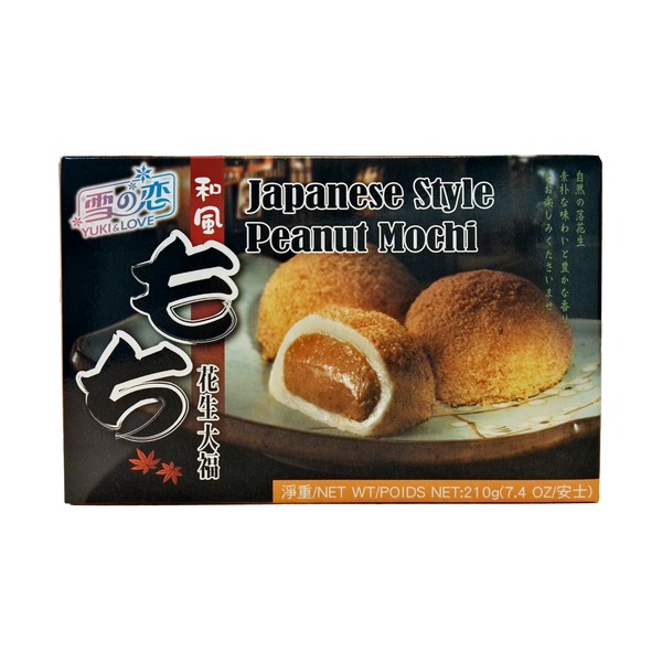 Levně Yuki & Love Mochi arašídové 210g