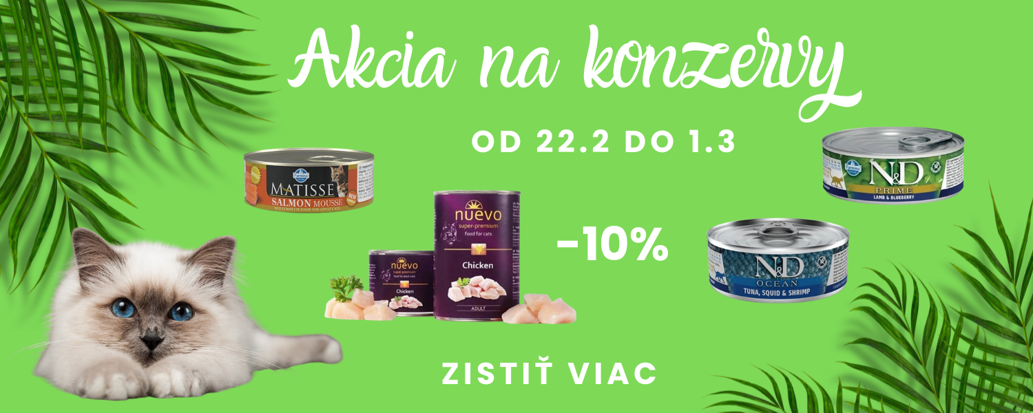 Akcia na konzervy