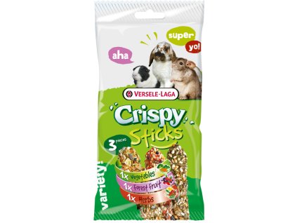 Versele-Laga Crispy Sticks Herbivores Triple Variety Pack 165g