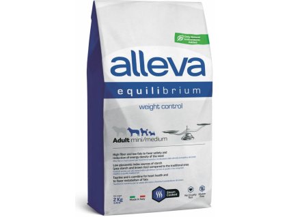 Alleva SP Equilibrium Dog Adult Weight Controll Mini Chicken & Ocean Fish 2kg