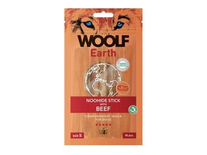 Woolf Dog Earth Noohide S Sticks With Beef 85g