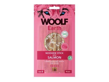 Woolf Dog Earth Noohide S Sticks With Salmon 85g