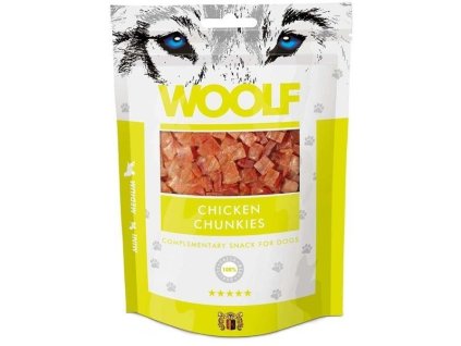 Woolf Dog Chicken Chunkies 100g