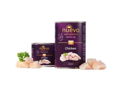 Nuevo Cat Adult Chicken 6 x 400g