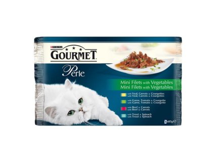 nestle gourmet perle multipack v stave so zeleninou kapsicka 4x85g