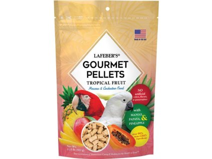lafeber gourmet pellets tropic fruit macaw 567g