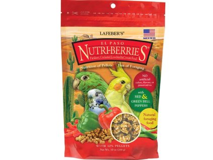 lafeber el paso nutri berries for cockatiel 284g
