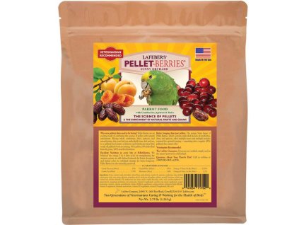 lafebers sunny orchard pellet berries for parrots 1 24kg