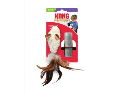 kong refillables feather mouse
