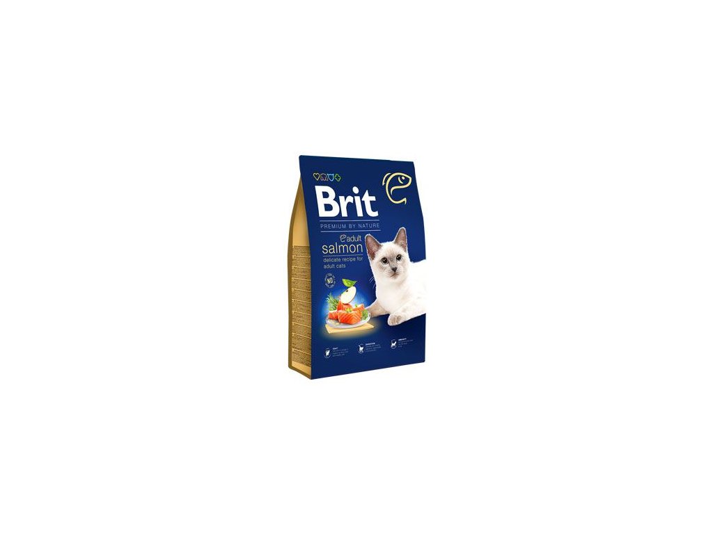 Brit Premium Cat by Nature Adult Salmon 800g