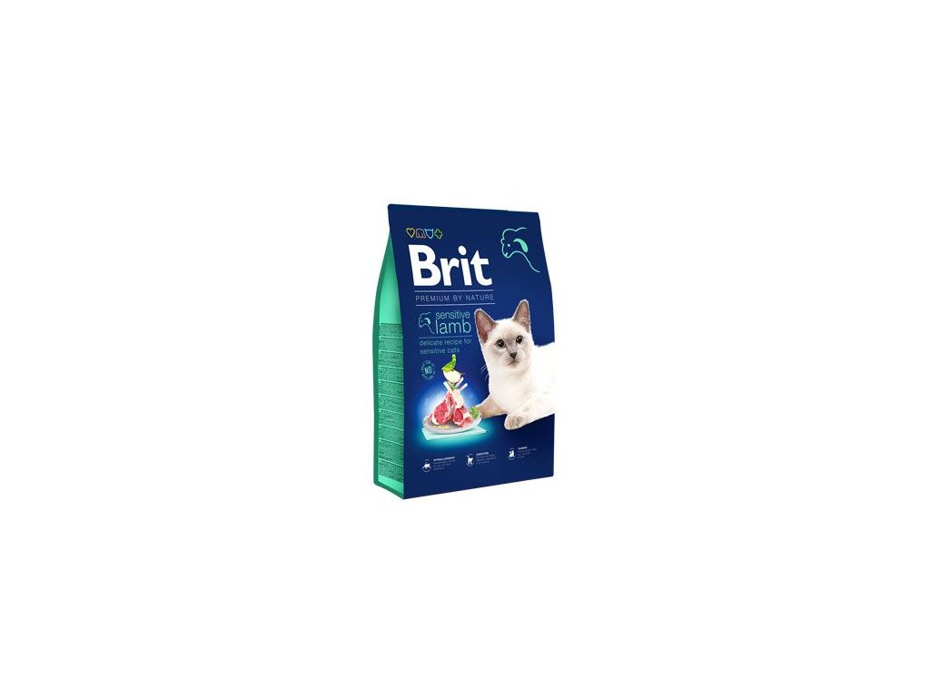 Brit Premium Cat by Nature Sensitive Lamb 800g