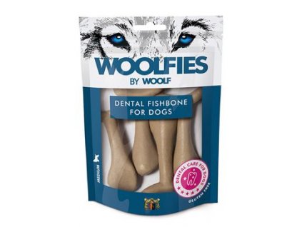 WOOLF Woolfies pochoutka Dental Fishbone M 200g