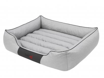 Pelíšek pro psa Comfort ekolen - světle šedý (VELIKOST 65x50 cm (45x30 cm))