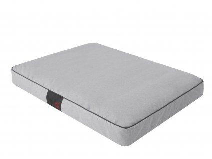 Matrace pro psa Standard - světle šedý ekolen (VELIKOST L - 90 x 70 x 12 cm)