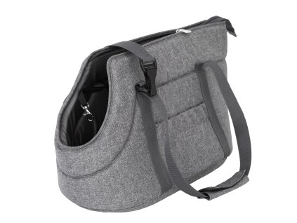 Taška pro psa cestovní - šedá ekolen