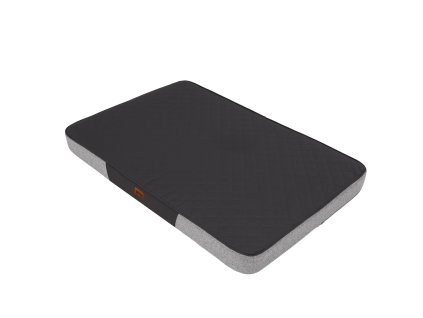 Ortopedická matrace pro psa Premium - černá se šedou