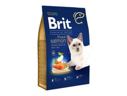 Brit Premium Cat by Nature Adult Salmon 300g