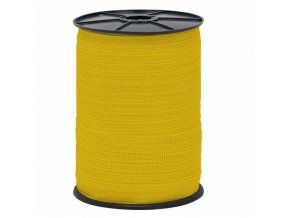 Ohradníková páska 10mm 200m žlutá