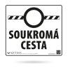 Výstražná tabulka "SOUKROMÁ CESTA"