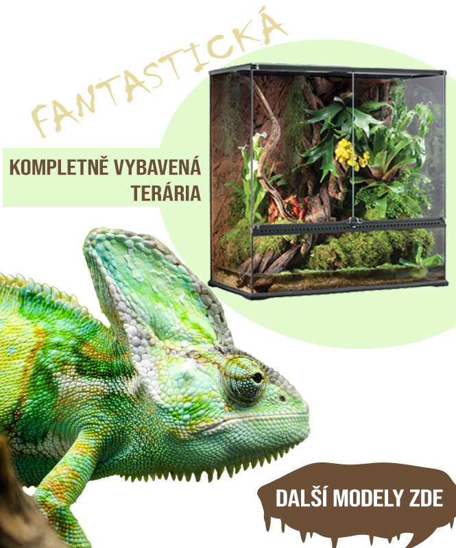 Plně vybavená terária