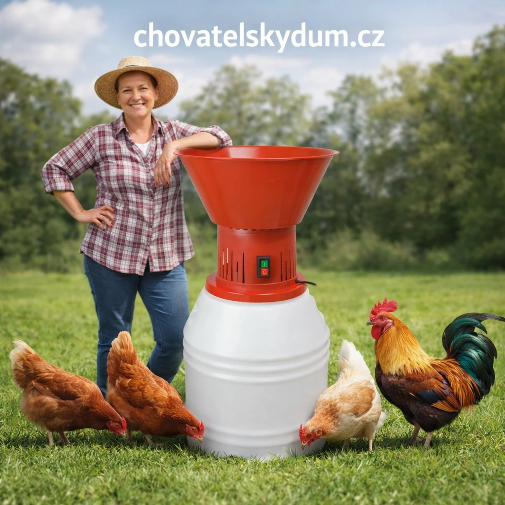 Proč mít vlastní šrotovník a připravovat krmivo pro drůbež doma
