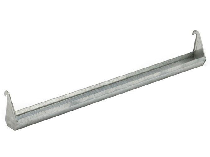 201 zavesne zlabove krmitko pro kurata krepelky drubez cf034 40 100 cm plechove
