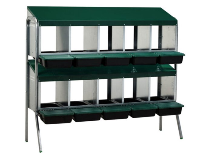 snaskove hnizdo pro slepice gaun 10191 desetimistne na nozickach