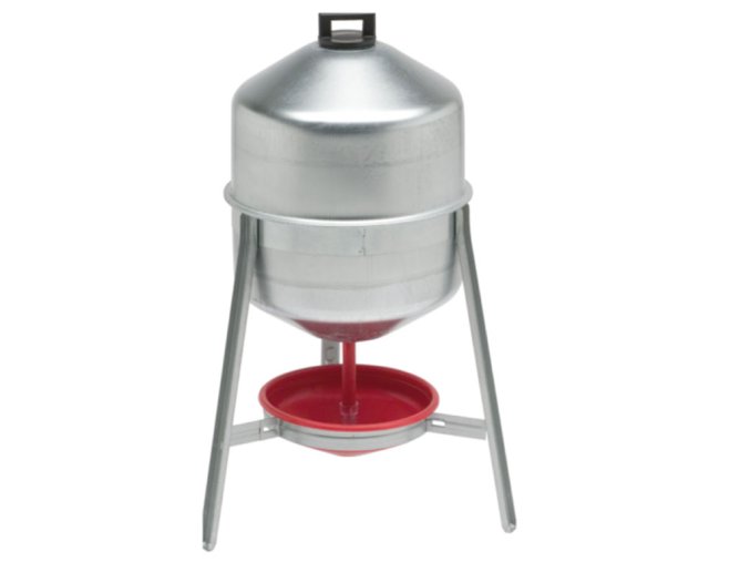 barelova napajecka pro drubez cf005 00 giove praktiko 30l zinkovana