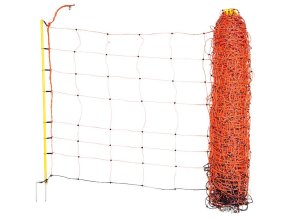 sit pro elektricky ohradnik pro ovce kerbl 27903 108cm x 50m 2 hroty oranzova 1