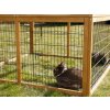 Vybeh pro kraliky morcata a jine hlodavce KERBL 116x116x58cm 04