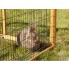 Vybeh pro kraliky morcata a jine hlodavce KERBL 116x116x58cm 03