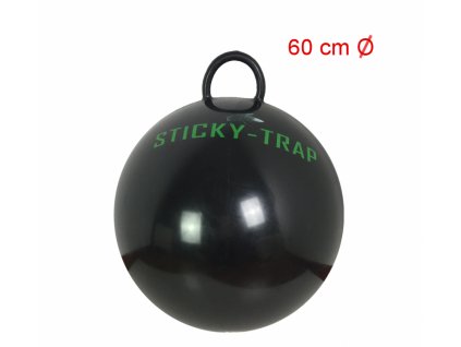Černý míč k výrobě pasti na ovády Sticky Trap
