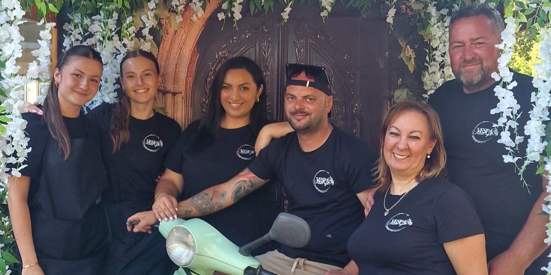 Vespa Verde café - Kde sa stretáva história s talianskym štýlom