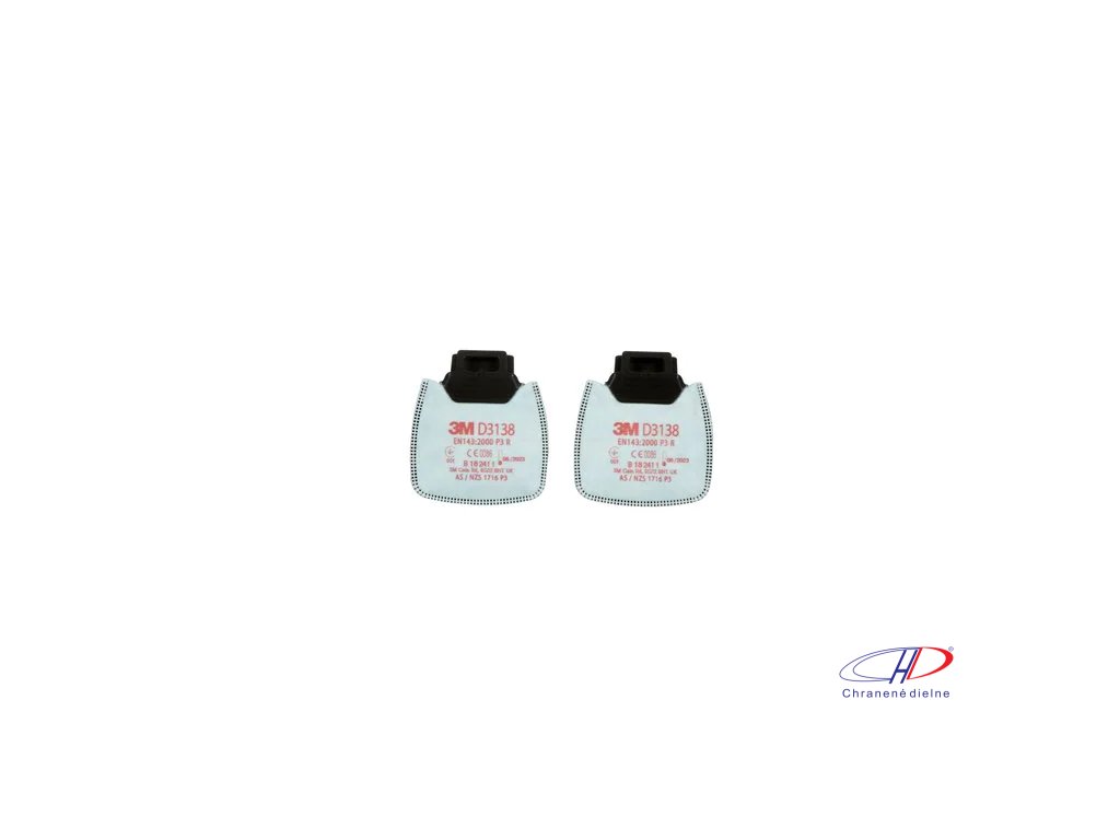 3M™ Secure Click™ D3138 - Časticový filter P3 R, D3138 AZ