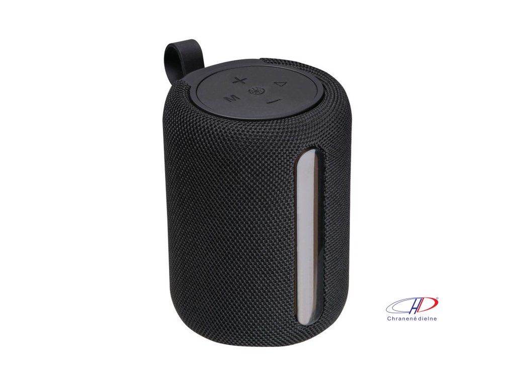 Bluetooth reproduktor s LED svetlom , Black