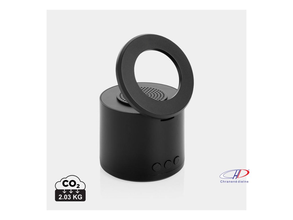 3W reproduktor s magnetickým držiakom , Black (Farba Black)