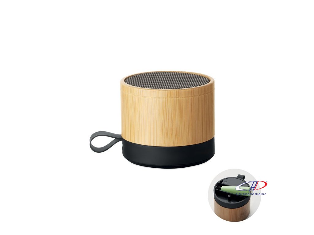 Bambusový reproduktor 3W , wood (Farba wood)