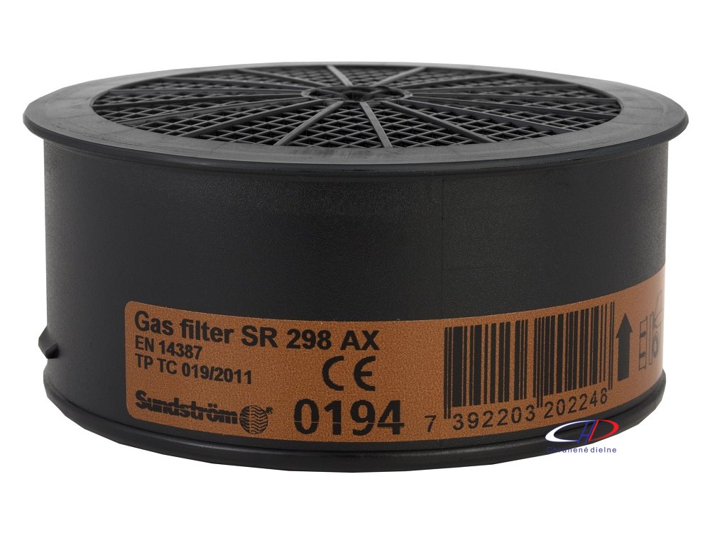 Filter SUNDSTRÖM SR 298 AX - pre polomasky a celotvárové masky