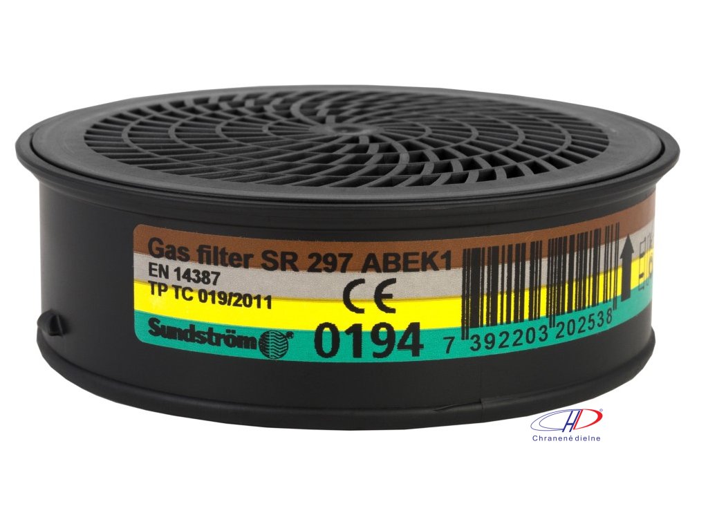 Filter SUNDSTRÖM SR 297 ABEK1 - pre polomasky a celotvárové masky